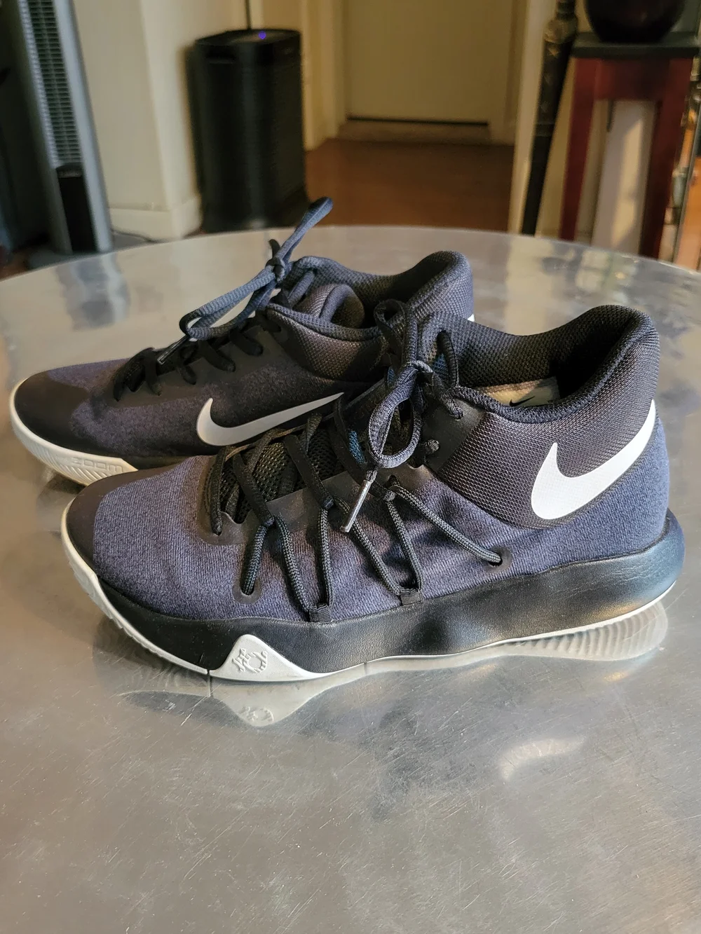 Nike Kids Black and White Sneakers
